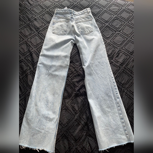 Zara wide leg jean pants - Picture 5 of 12